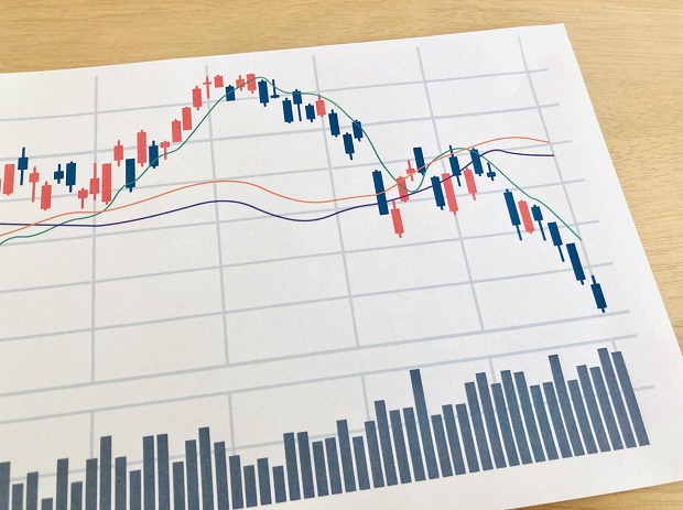 ツムラ株の下落チャート